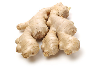 Ginger isolated on white background