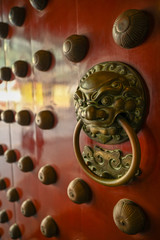 Temple door handle 