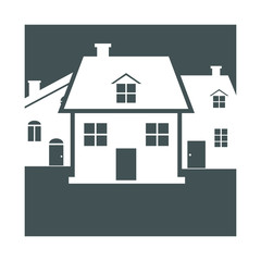 real estate icons set