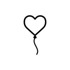 Balloon icon trendy