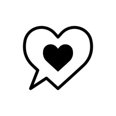 Bubble speech icon