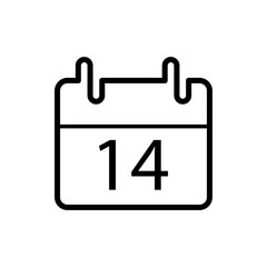 valentine icon : Calendar