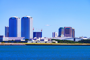 幕張新都心　日本　千葉　幕張　海浜幕張　幕張新都心　都市風景　ベイサイド　都市　ベイタウン　茜浜