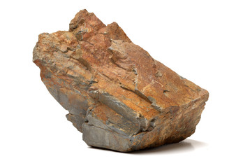 Rocks on a white background