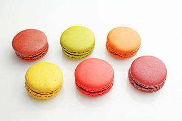 カラフルなマカロン