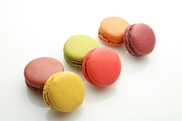 カラフルなマカロン