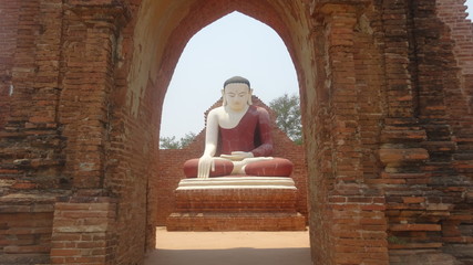 Temple in Bagan Myanmar 