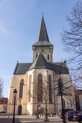 Fototapeta na wymiar Die Kirche St. Katharinen in Osnabrück, Niedersachsen