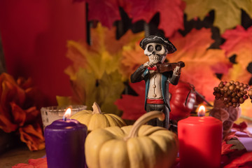 Catrina skull - Day of the dead celebration