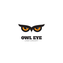 Owl eye logo