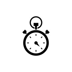 Stopwatch icon trendy