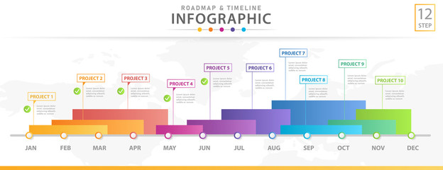 Adobe Illustrator Gantt Chart Template