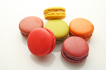 カラフルなマカロン