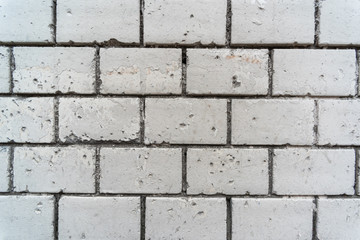 Shabby light brick wall texture