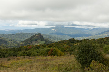 Fototapeta na wymiar Georgian countryside