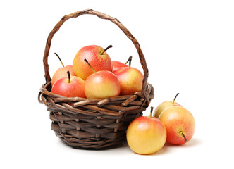 nanguo pear on white background