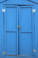 古い小屋の扉　Door of the old hut