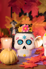 Catrina skull - Day of the dead celebration