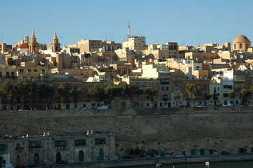 Fototapeta premium La Valletta, Malta, Mediterranean sea