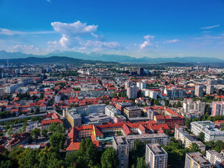 Ljubljana Aerialview