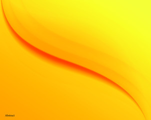 Yellow Abstract background with gradient shapes 