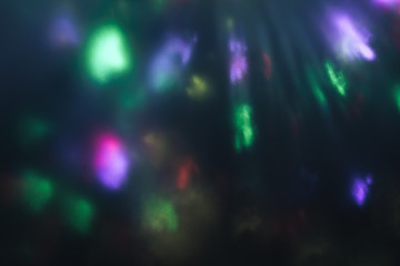 Beautiful abstract blur dust space explosion in the darkness background.