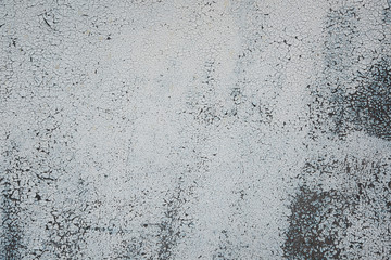 Old cracked paint on the wall