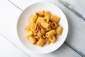 Piatto di pasta alla gricia, Cucina Tipica Italiana