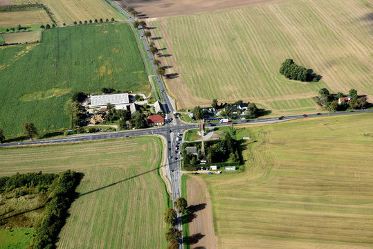 Sendeantenne an der Kreuzung B109 und B111