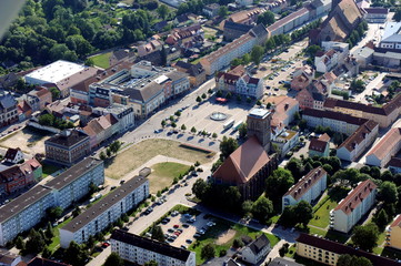 Fototapeta premium Hansestadt Anklam 2014