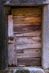 Old rustic door