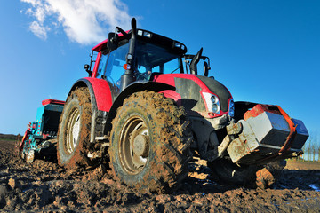 farmer leaving to work in the fields