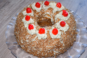 Frankfurter Kranz traditional German cake