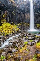 Fototapeta na wymiar Wasserfall in Island