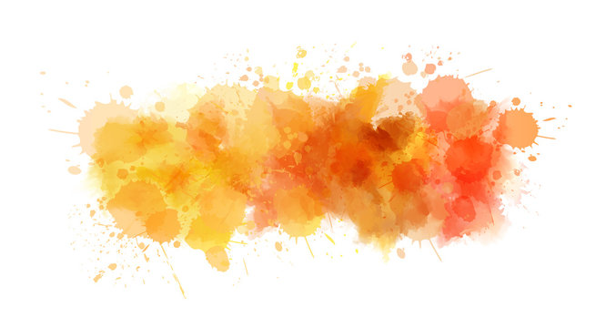 Watercolor abstract line background