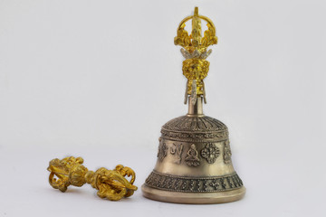 Fototapeta na wymiar Bajra with bell