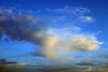 Obraz premium Ciel nuageux.