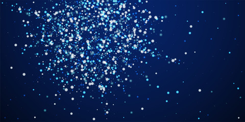 Beautiful falling snow Christmas background. Subtl