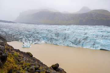Fototapeta na wymiar Gletscherlagune in Island