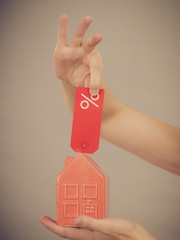 Buying house in low price.