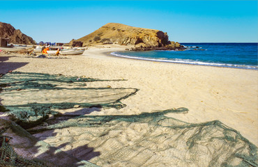 Fototapeta premium at the beach of Quantab near Muscat