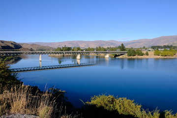 Cromwell and Lake Dunstan, Otago, South Island, New Zealand