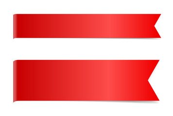 リボンフレーム セット（赤）