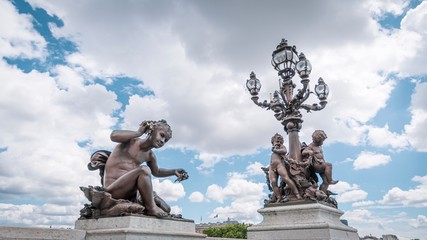 Pont Alexandre III, Paris, France 