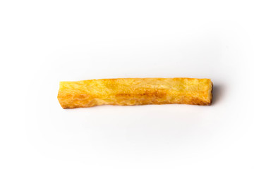 French fries on a white background isolate