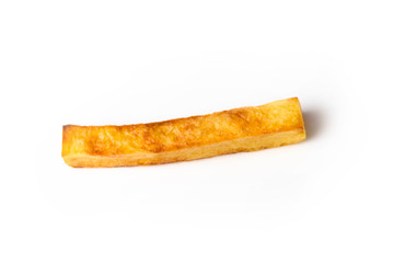 French fries on a white background isolate