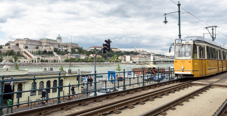 Fototapeta premium Tramway in Budapest