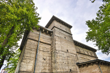 high bunker from the second world war