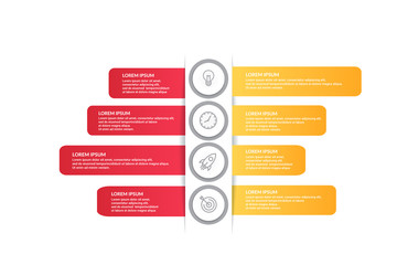 infographic flow chart design . business infographic concept for presentations, banner, workflow layout, process diagram, flow chart and how it work