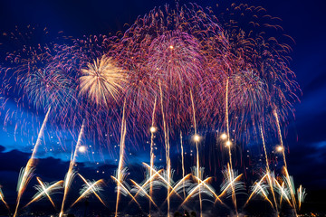 【信州の花火】諏訪湖祭湖上花火